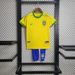 Brazil Home 1998-99 Retro Kids suit