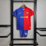 Barcelona Home 2008-09 Retro Kids suit