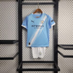 Manchester City Home 2025-26 Kids Suit