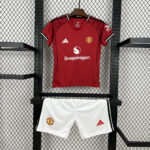 Manchester United Home 2025-26 Kids Suit