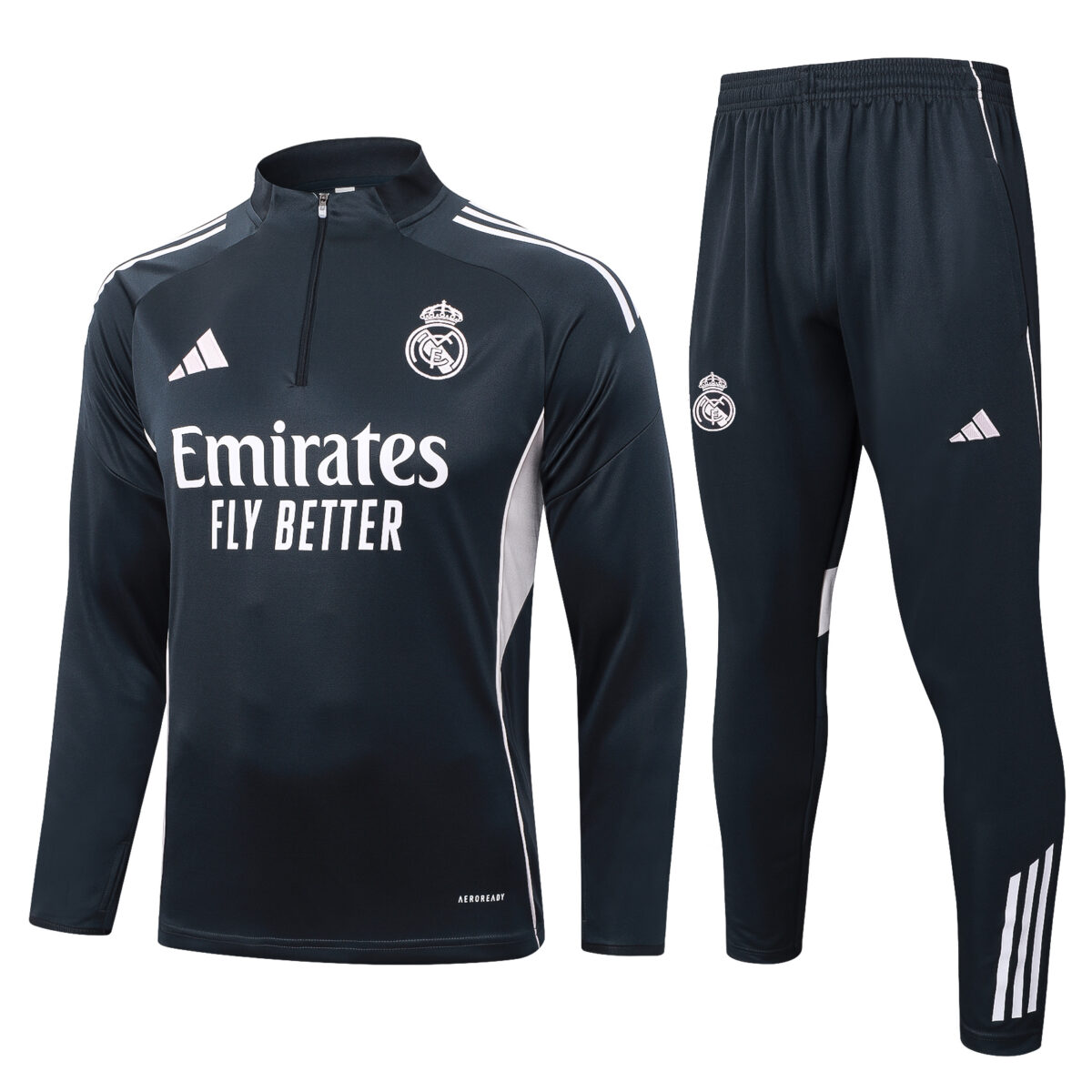 Real Madrid Half-Pull 2025-26 Training Suit - Image 1