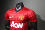 ⁦Manchester United Home 2012-13 Retro Player Edition⁩ - الصورة ⁦3⁩