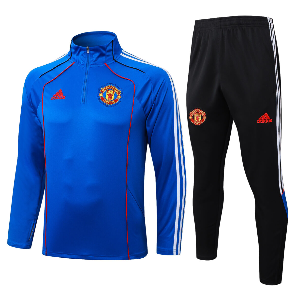 ⁦Manchester United Half-Pull 2025-26 Training Suit⁩ - الصورة ⁦1⁩