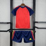 ⁦Spain Home World Cup 2026 Kids Suit⁩ - الصورة ⁦2⁩