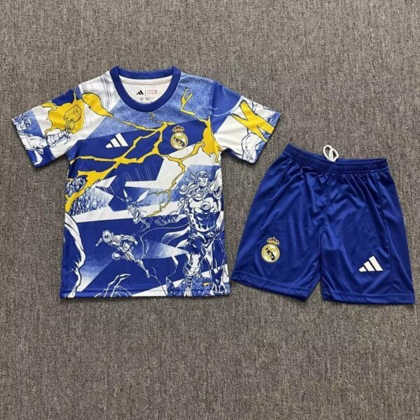 Real Madrid Marvel 2025-26 Kids Suit
