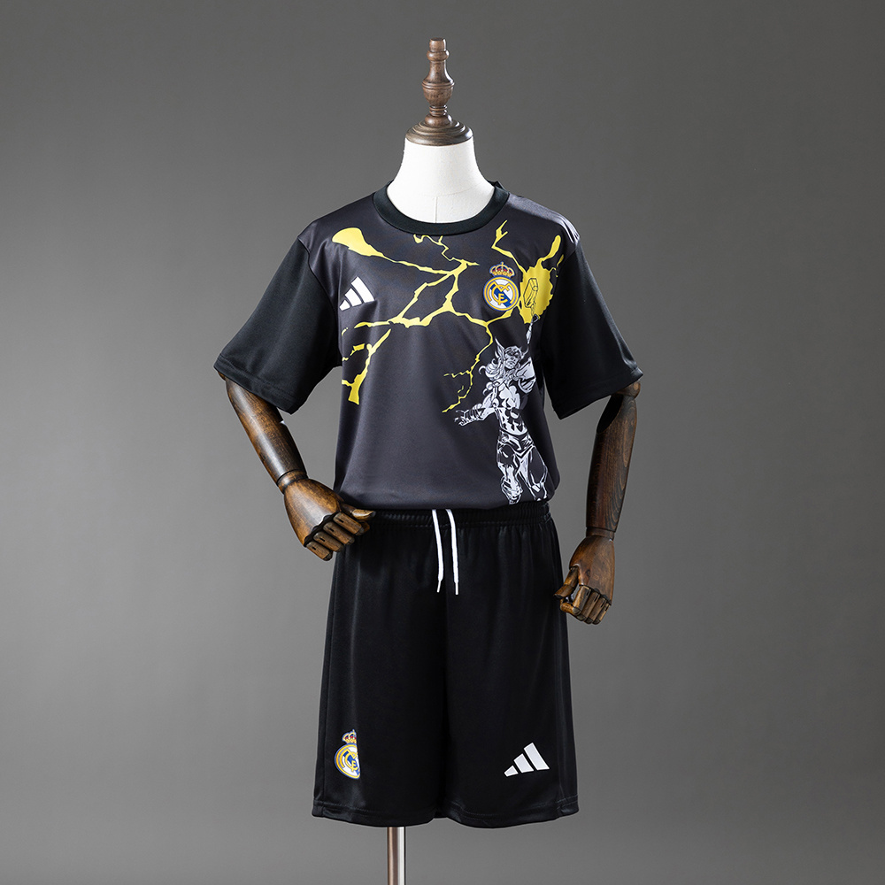 9488ff59 Real Madrid Marvel 2025-26 Kids Suit - Image 1