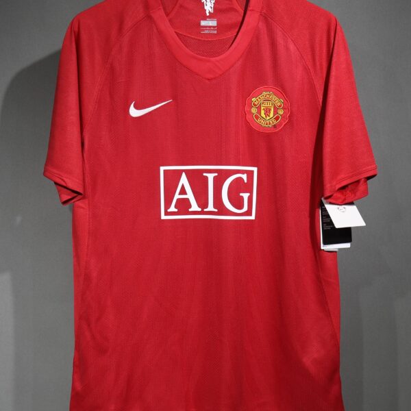 Manchester United Home 2007-08 Retro Ultra Player Edition