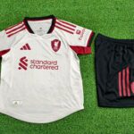 Liverpool Away 2025-26 Player Kids Suit Edition