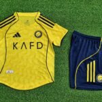 Al-Nassr Home 2025-26 Player Kids Suit Edition