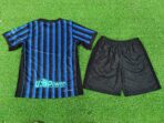 ⁦Inter Milan Home 2025-26 Player Kids Suit Edition⁩ - الصورة ⁦2⁩