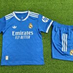Real Madrid Third Away 2025-26 Player Kids Suit Edition