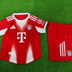 Bayern Munich Home 2025-26 Player Kids Suit Edition
