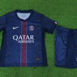 PSG Home 2025-26 Player Kids Suit Edition
