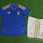 Italy Home 2025-26 Player Kids Suit Edition