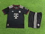 Bayern Munich Third Away 2025-26 Player Kids Suit Edition