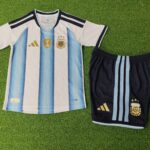 Argentina Home 2025-26 Player Kids Suit Edition