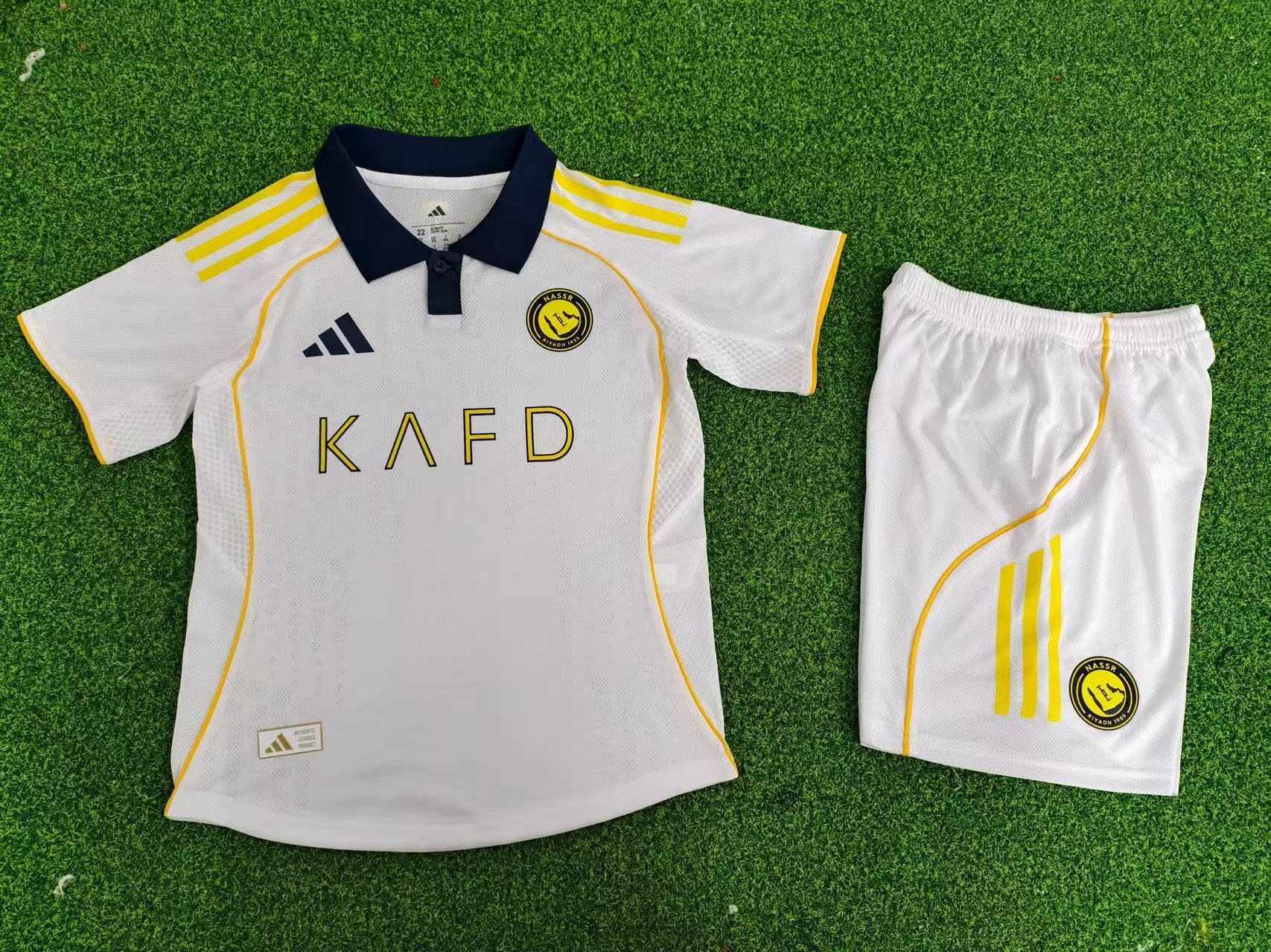f4a68de2 Al-Nassr Third Away 2025-26 Player Kids Suit Edition - الصورة 1