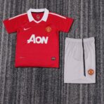 Manchester United Home 2010-11 Retro Kids suit