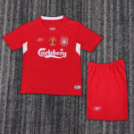 Liverpool Home 2004-05 Retro Kids suit
