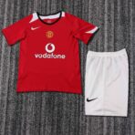 Manchester United Home 2005-06 Retro Kids suit