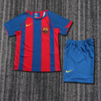 Barcelona Home 2004-05 Retro Kids suit