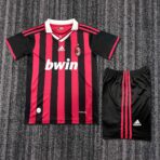 Milan Home 2009-10 Retro Kids suit