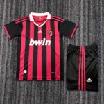 Milan Home 2009-10 Retro Kids suit