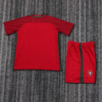 ⁦Portugal Home 2016-17 Retro Kids suit⁩ - الصورة ⁦2⁩
