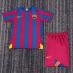 Barcelona Home 2005-06 Retro Kids suit