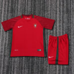 Portugal Home 2016-17 Retro Kids suit