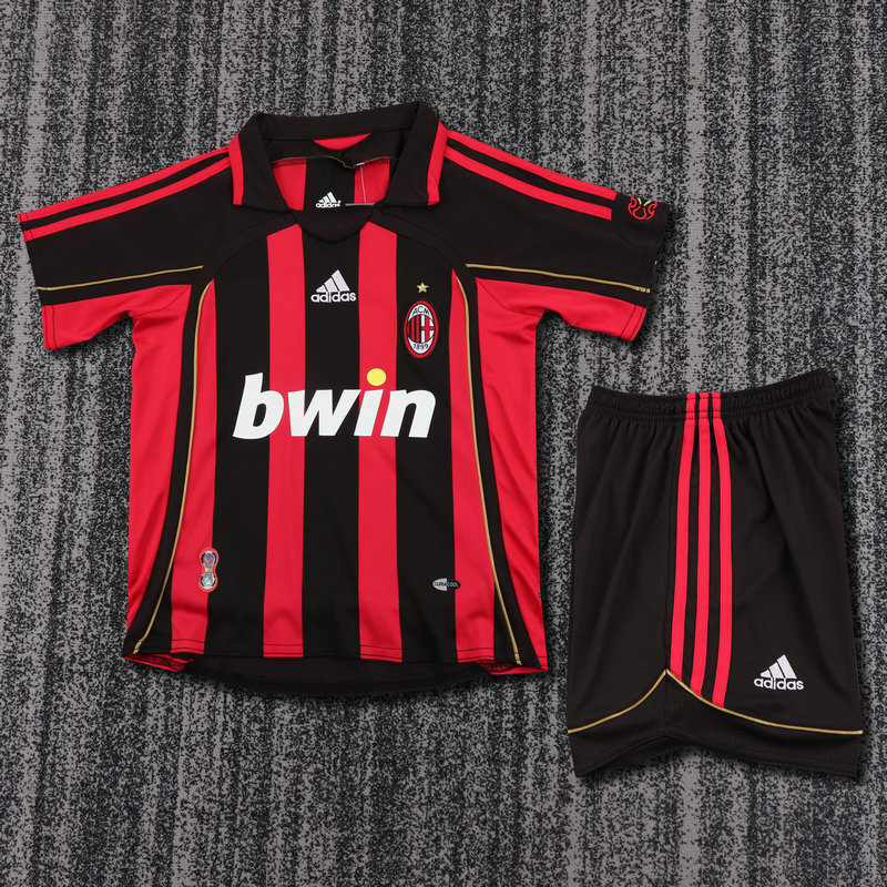 9be182fc Milan Home 2006-07 Retro Kids suit - الصورة 1