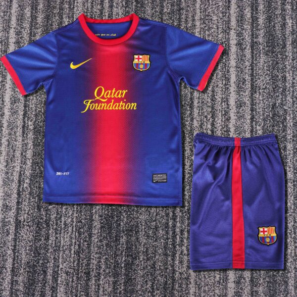 Barcelona Home 2012-13 Retro Kids suit