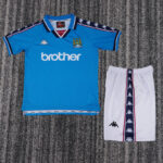 Manchester City Home 1997-98 Retro Kids suit