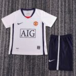 Manchester United Away 2008-09 Retro Kids suit