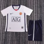 Manchester United Away 2008-09 Retro Kids suit