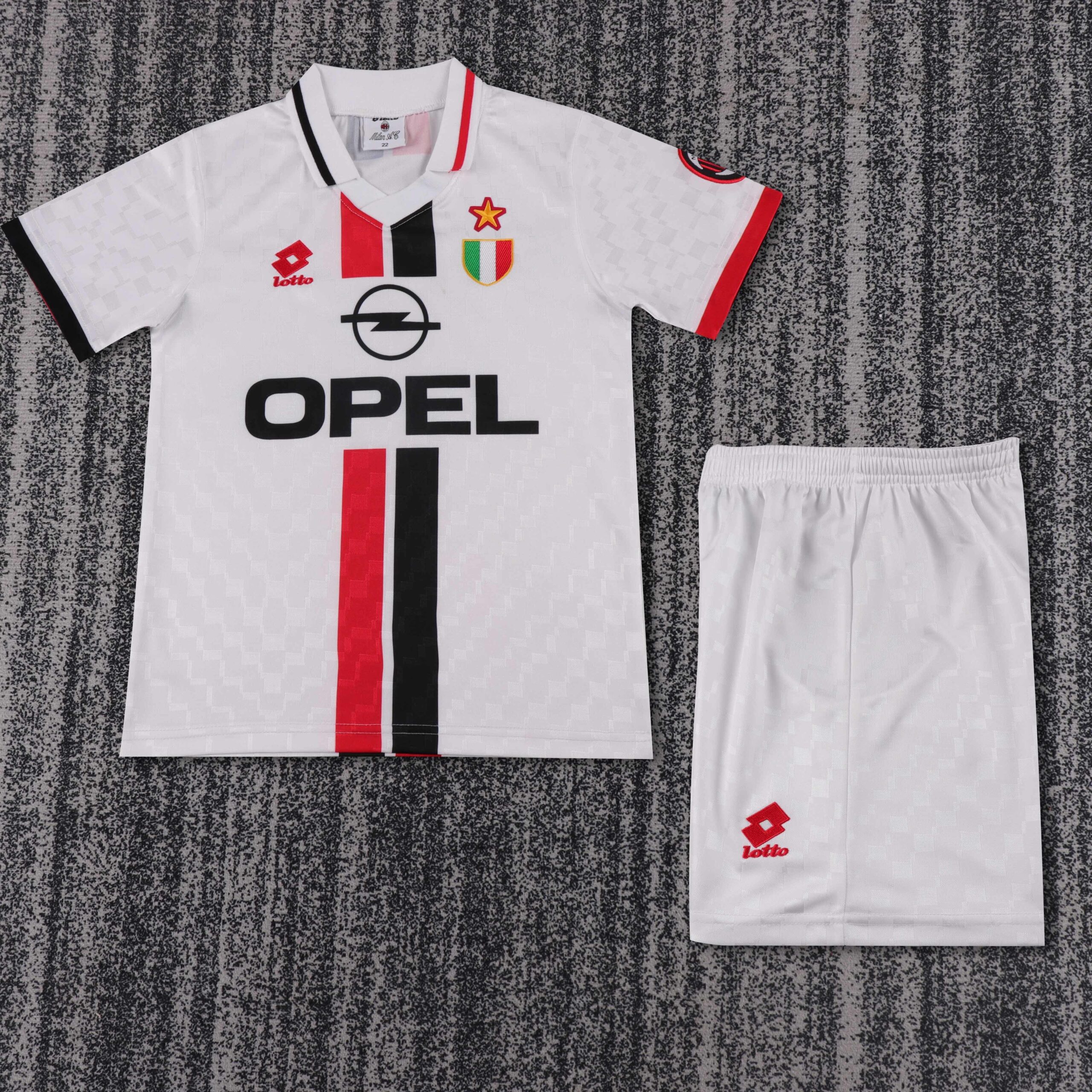 c81ffbd0 Milan Away 1996-97 Retro Kids suit - الصورة 1
