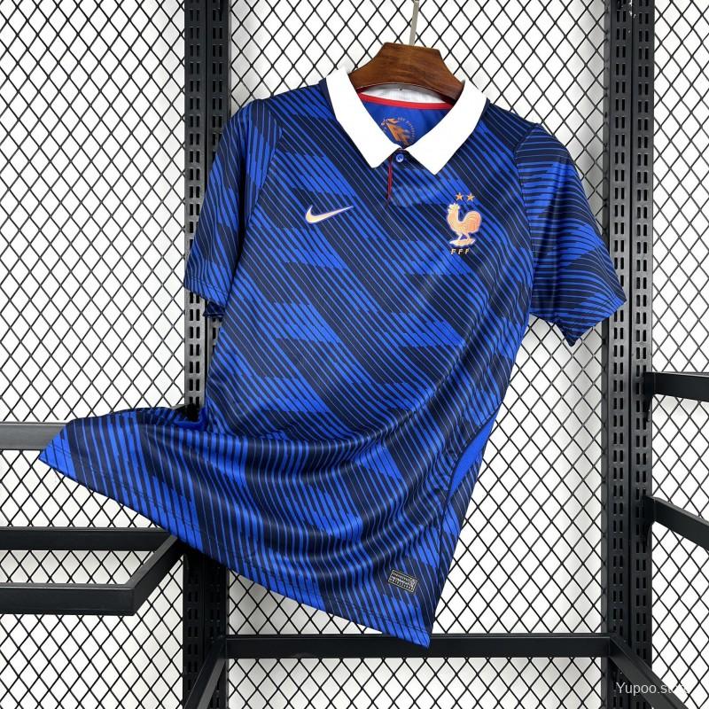 4e2c620ede5b598c France Home 2026-27 Fan Edition - الصورة 1