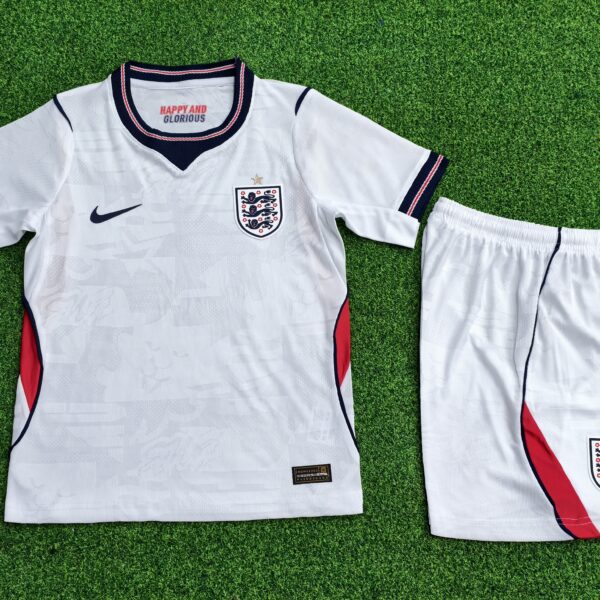 England Home 2025-26 Player Kids Suit Edition