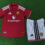 Manchester United Home 2026-27 Player Kids Suit Edition