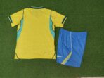 ⁦Brazil Home 2026-27 Player Kids Suit Edition⁩ - الصورة ⁦2⁩
