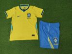 Brazil Home 2026-27 Player Kids Suit Edition