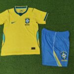 Brazil Home 2026-27 Player Kids Suit Edition