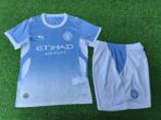 Manchester City Home 2026-27 Player Kids Suit Edition