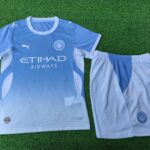 Manchester City Home 2026-27 Player Kids Suit Edition