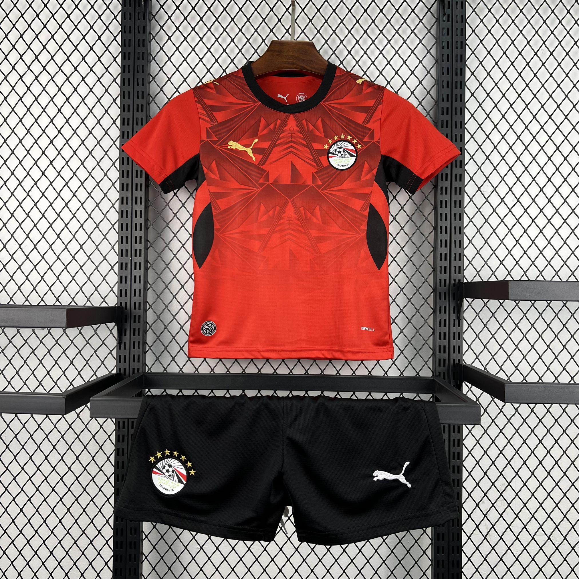 dd47403d Egypt Home 2026-27 Kids Suit - الصورة 1